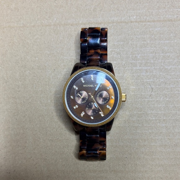 Michael Kors Brown and Gold Men\'s Watch